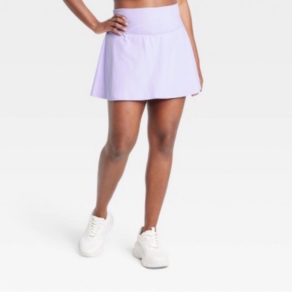 All in Motion Women’s Lavender Knit Circle Skort Size Medium